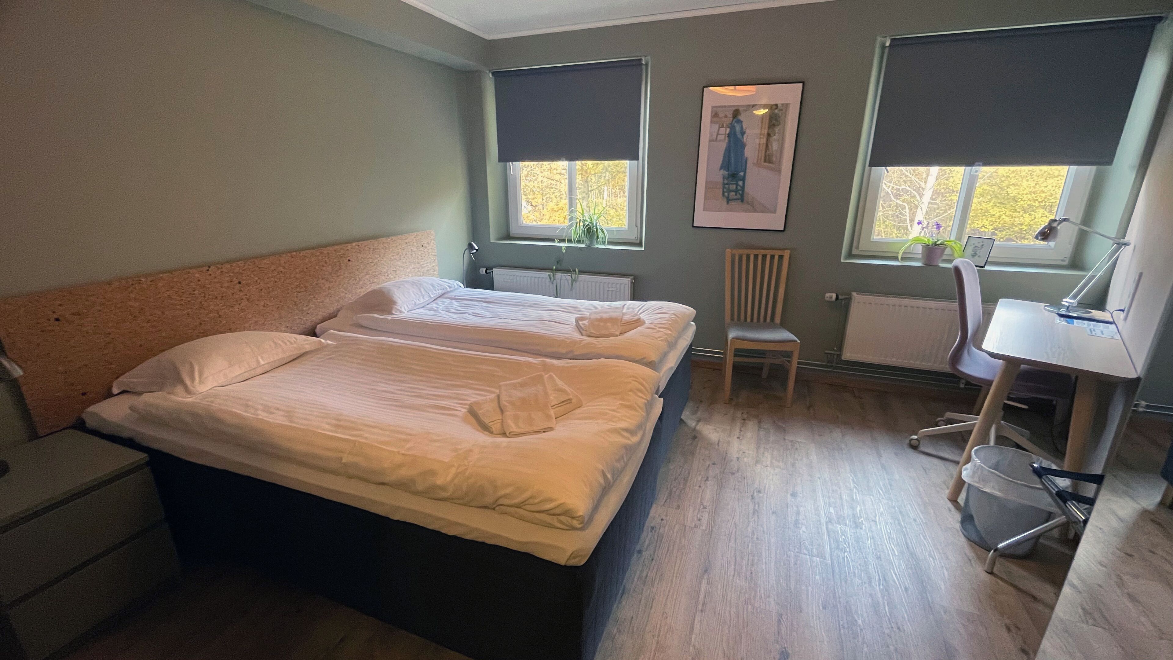 Double Room | Desk, blackout drapes, soundproofing, free WiFi