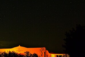 Front of property – evening/night