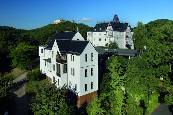 Majoituspaikan julkisivu