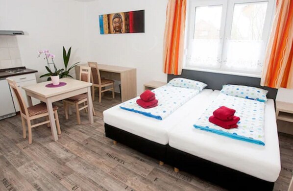 Doppelzimmer, Kochnische