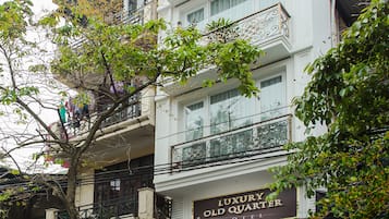 Fachada de la propiedad