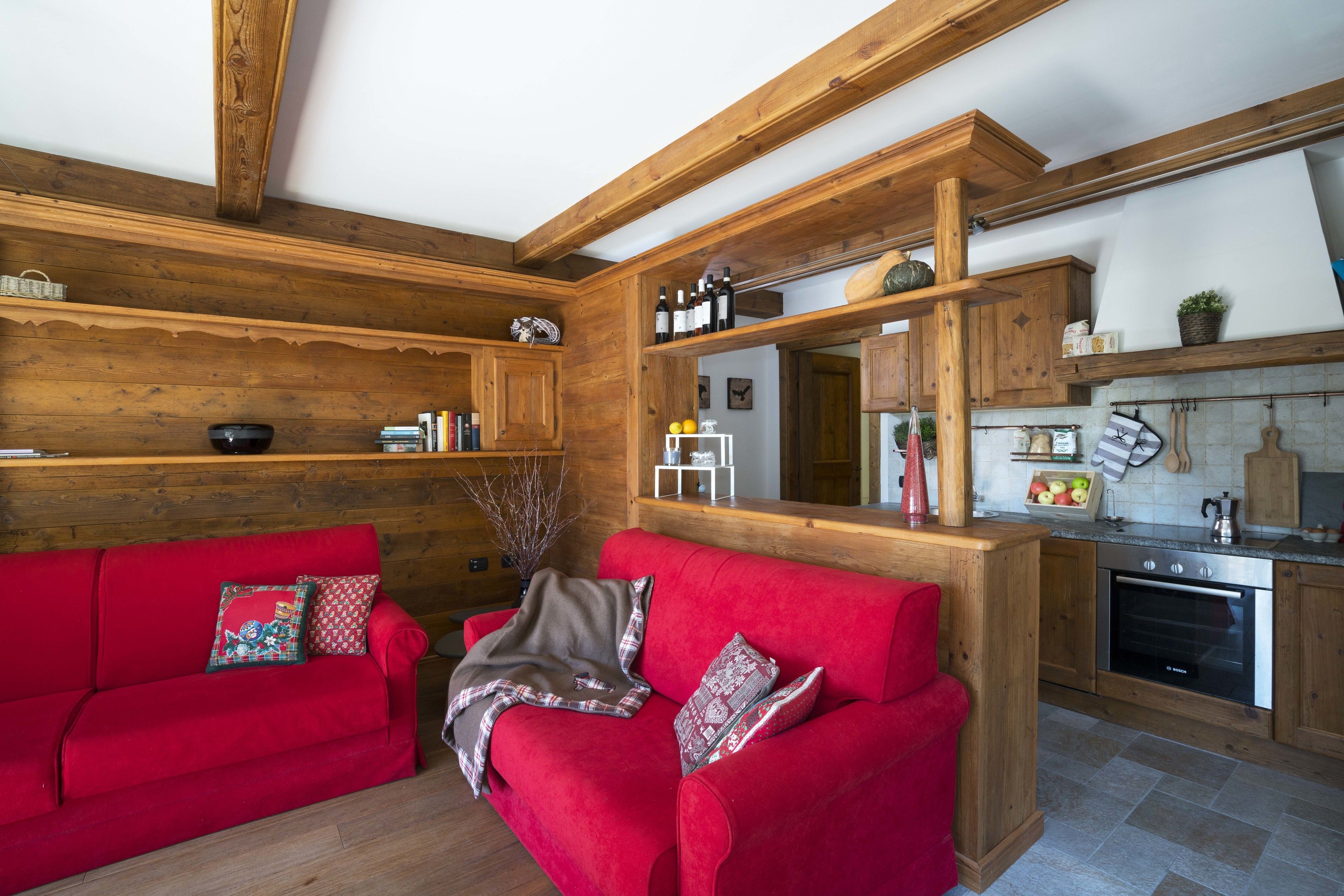 Deluxe-Apartment, 1 Schlafzimmer (13 - Lyskamm) | Wohnbereich