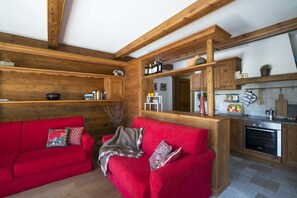 Appartement Deluxe, 1 chambre (13 - Lyskamm) | Coin séjour