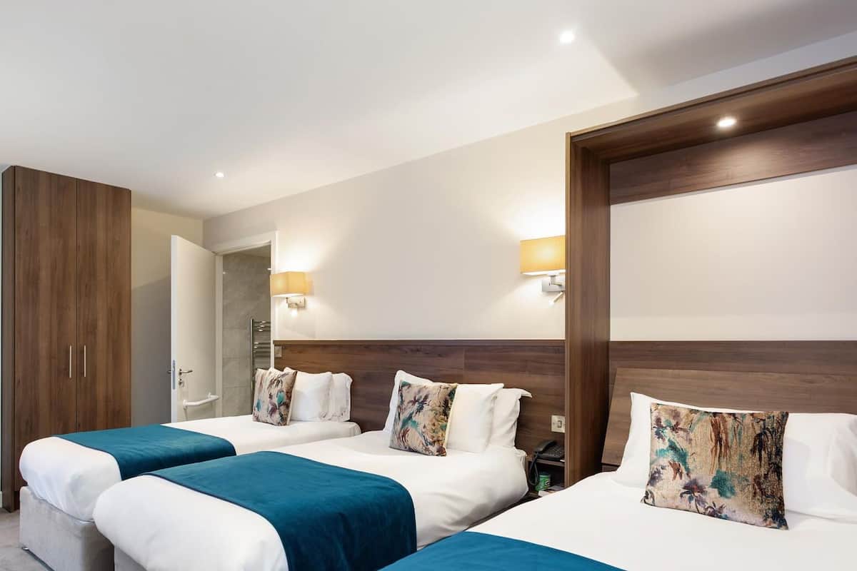 Premium bedding, in-room safe, soundproofing, iron/ironing board