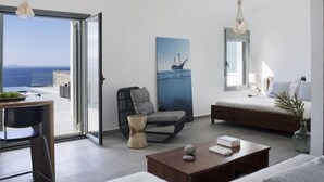 Suite, Private Pool | Ruang tamu