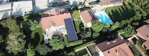 Aerial view - Residence Le Palme (Torrazza Piemonte)