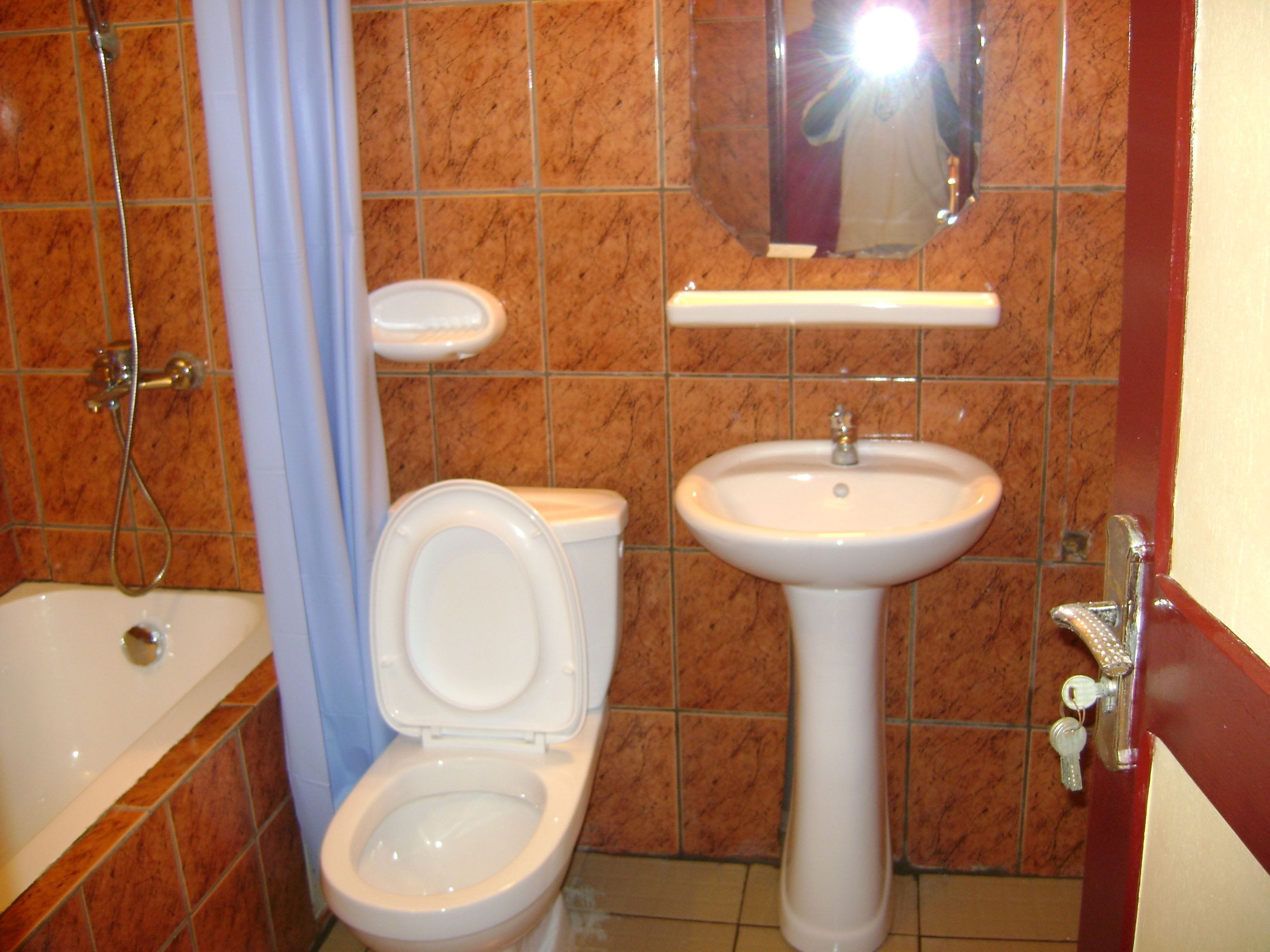 desk, blackout curtains, free wifi