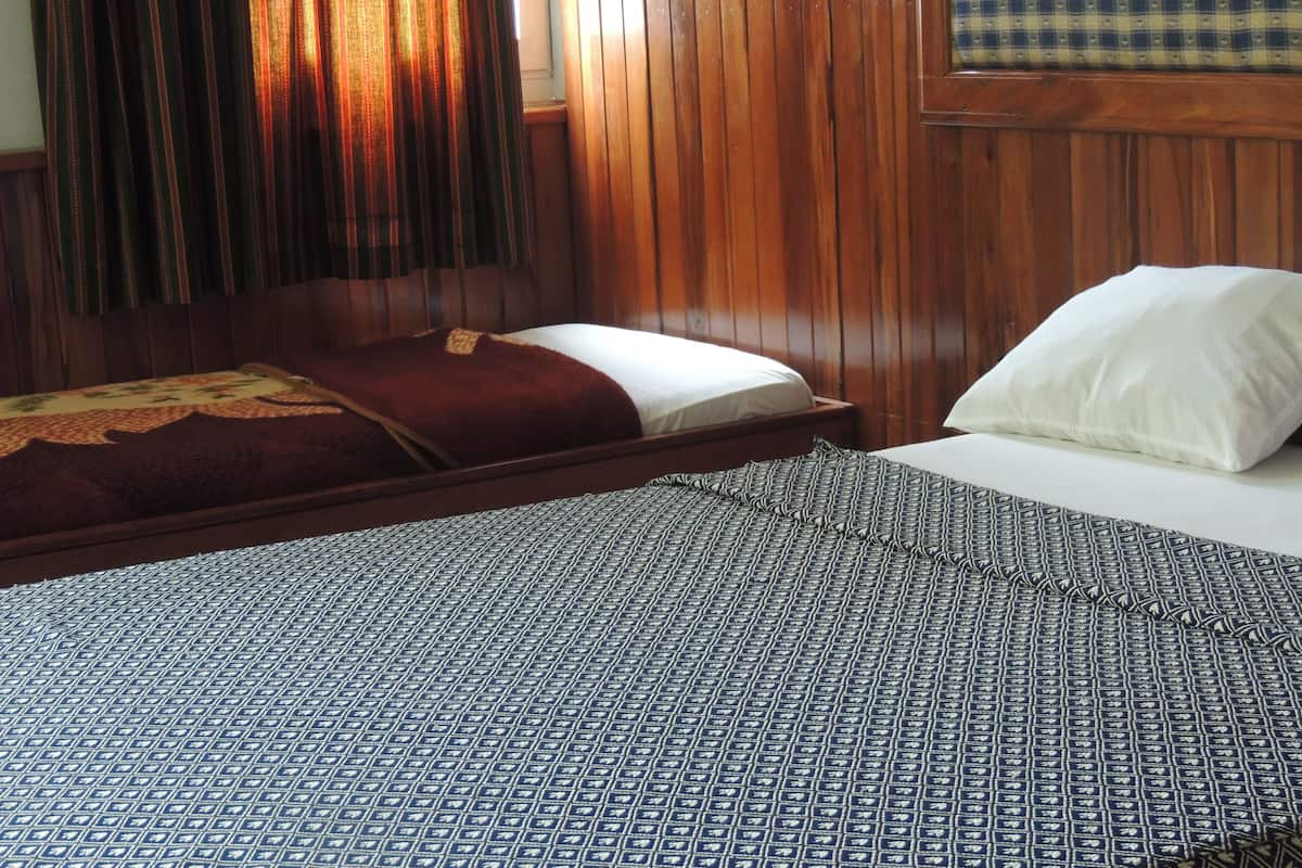 family room | desk, blackout curtains, free wifi