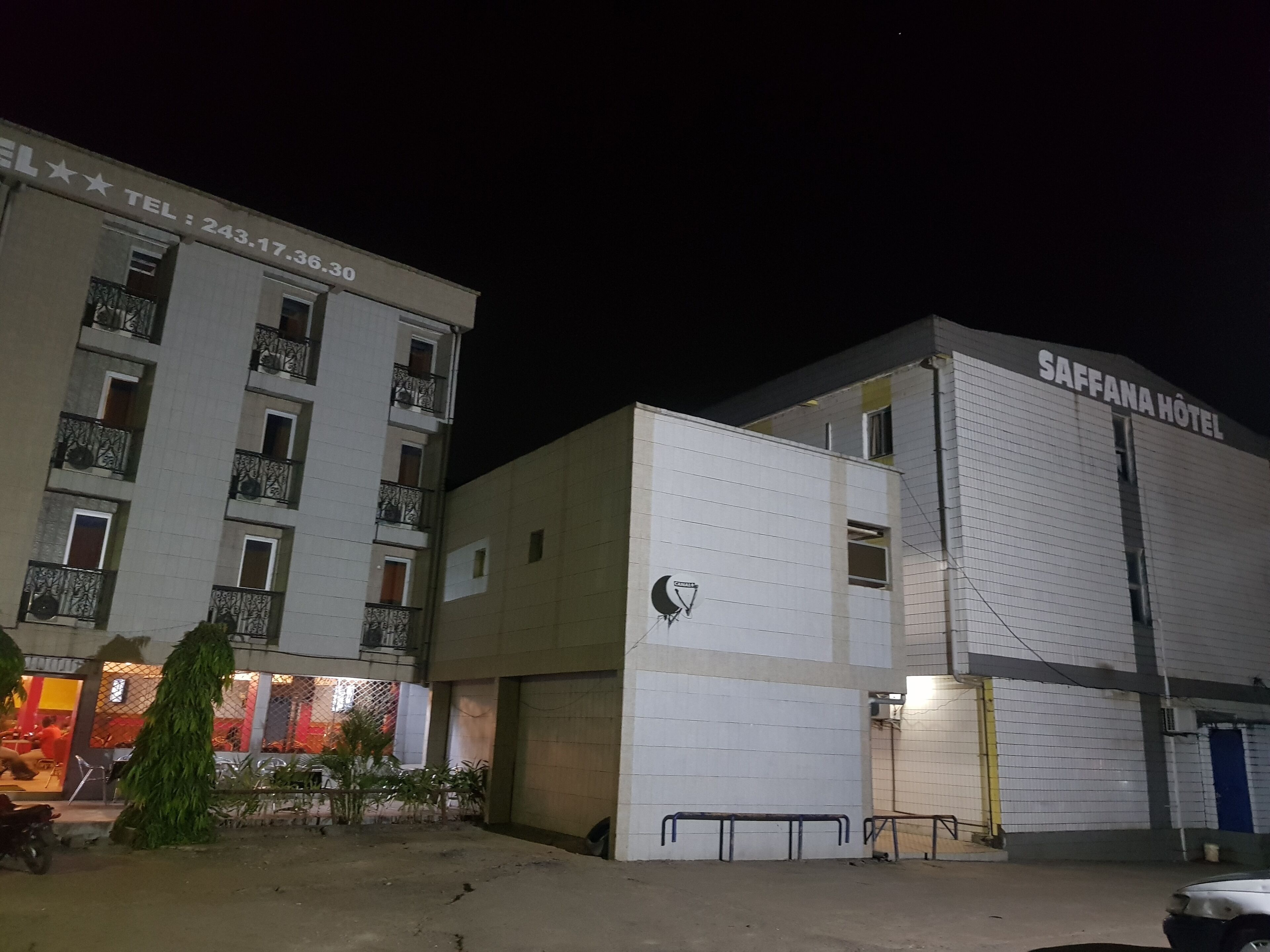 front of property – evening/night