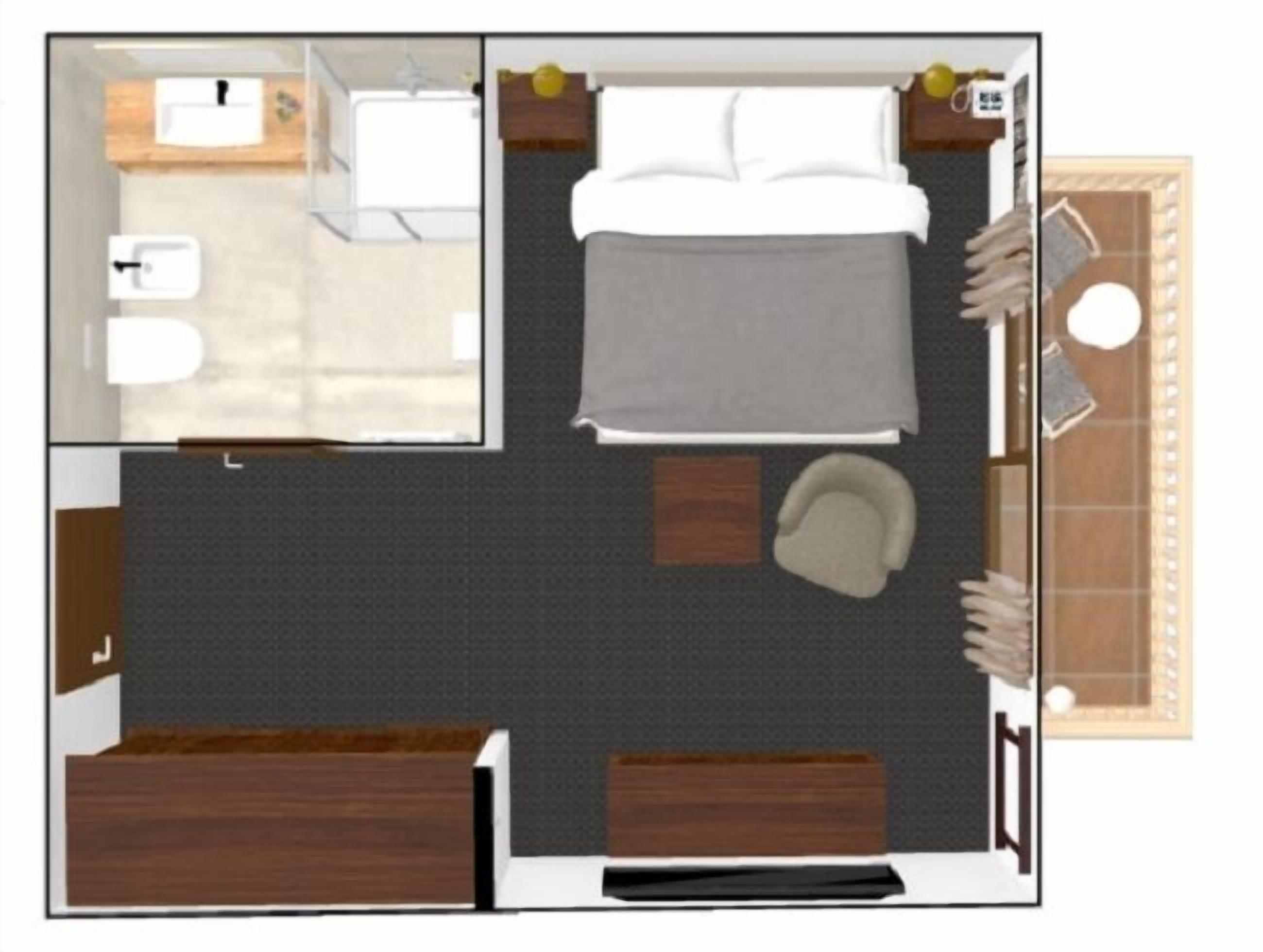 superior double room, 1 bedroom | in-room safe, individually decorated, soundproofing, free wifi