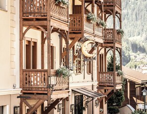 Voorkant van accommodatie