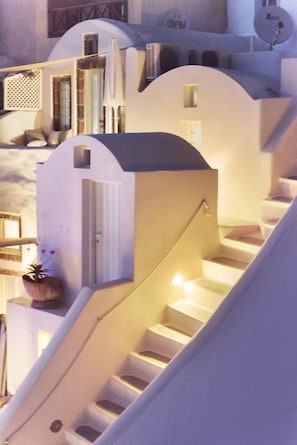 Suite, bany privat, vistes al mar (Anemi Lovers House) | Terrassa o pati