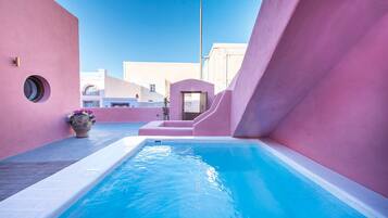 Vila, suíte, vista para o mar (Anemi Villa) | Terraço/pátio