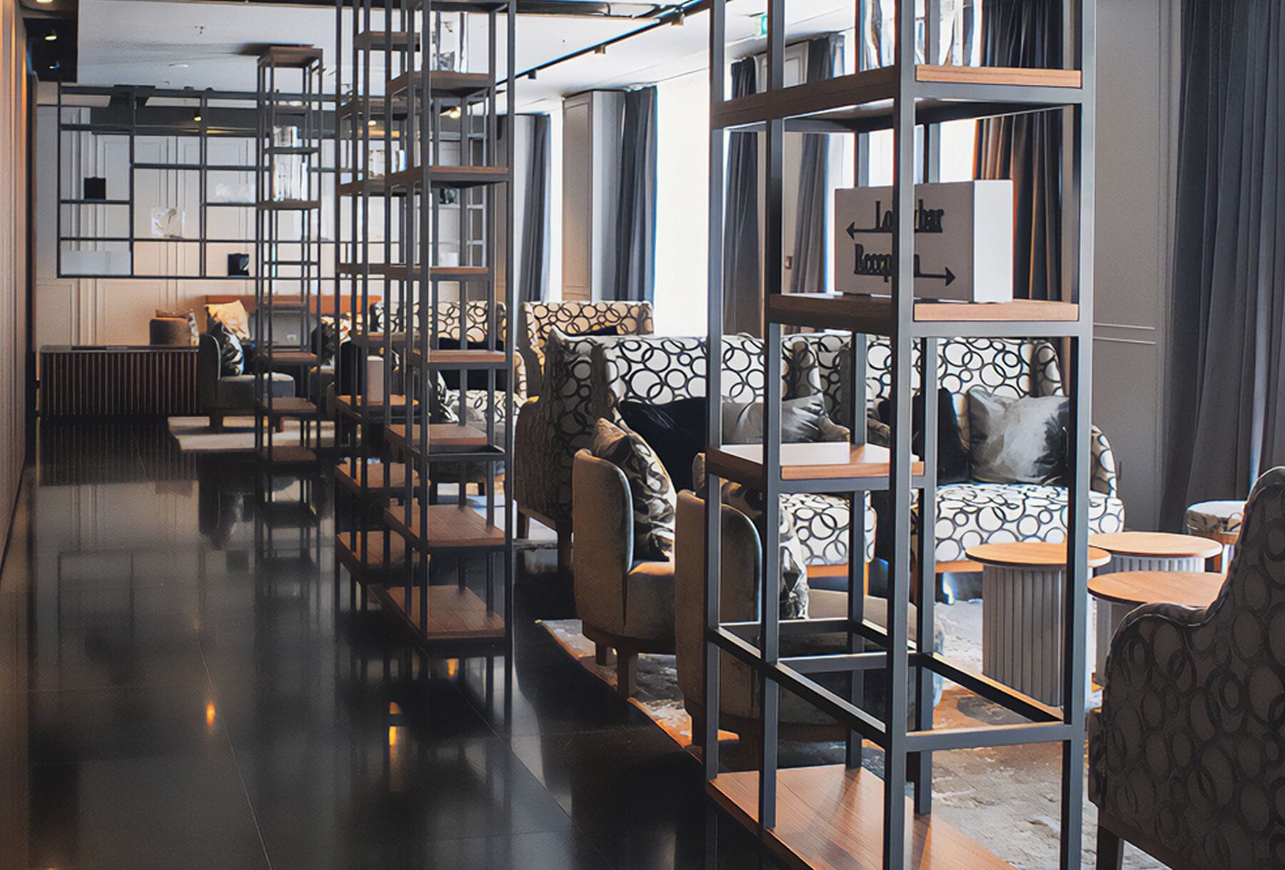 منطقة الجلوس في الردهة