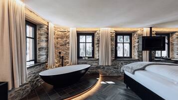 Signature dubbelrum | Värdeförvaringsskåp på rummet, individuell inredning och unika möbler