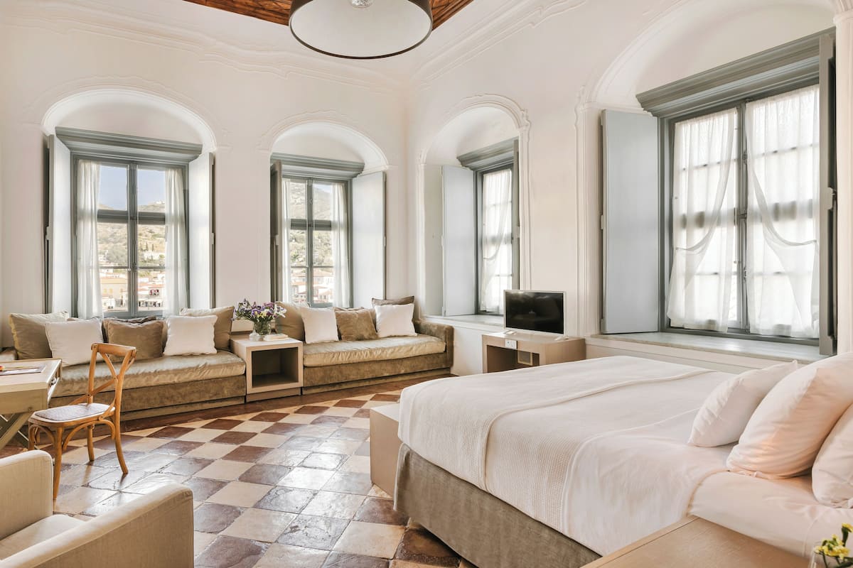 Suite, vue sur la mer (Master) | 1 chambre, coffre-fort, accĂšs au Wi-Fi (inclus), literie fournie