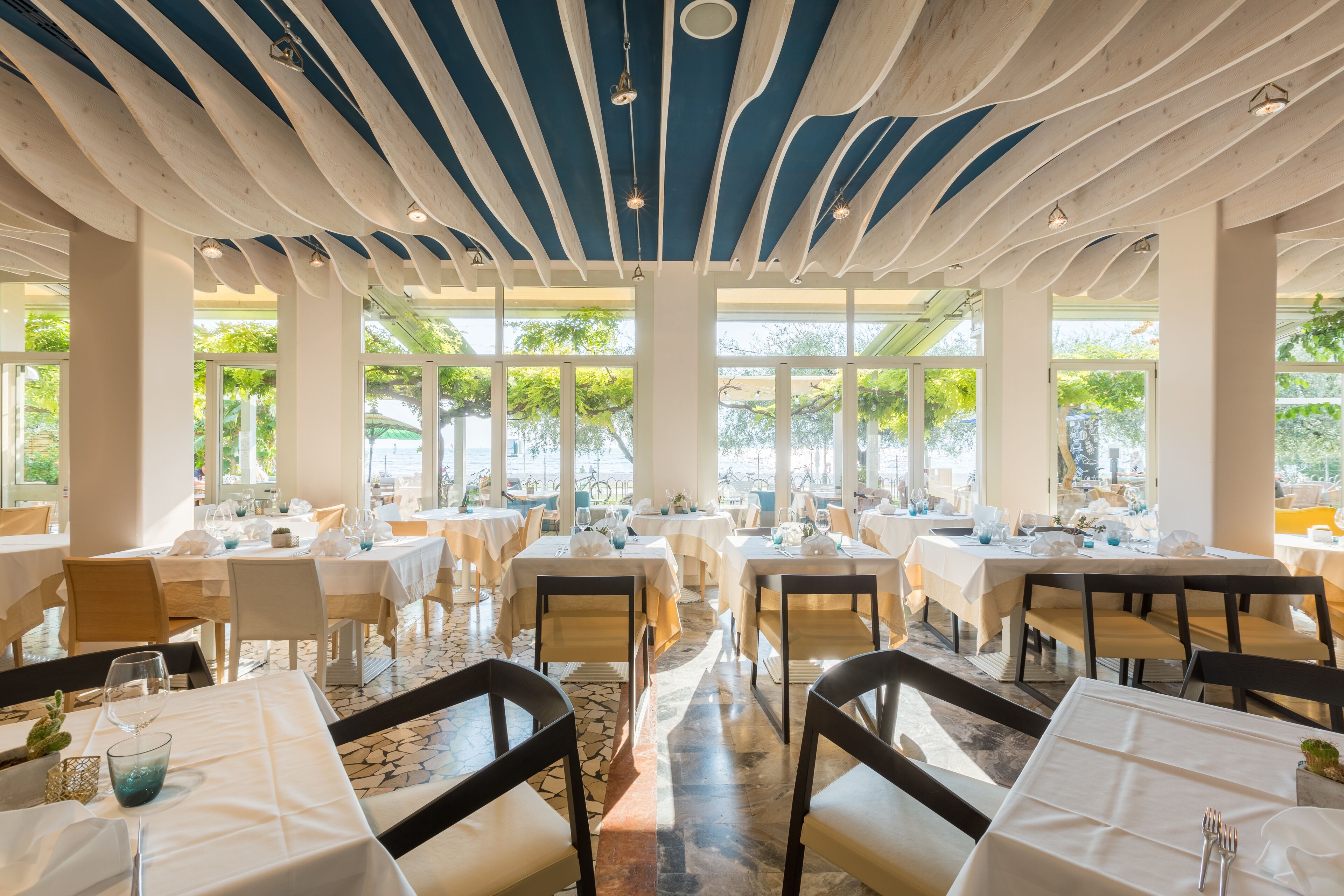 breakfast, lunch, dinner served; italian cuisine