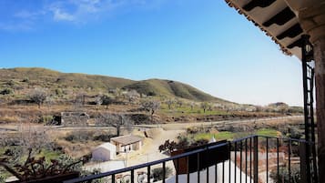 Landuitzicht vanuit accommodatie