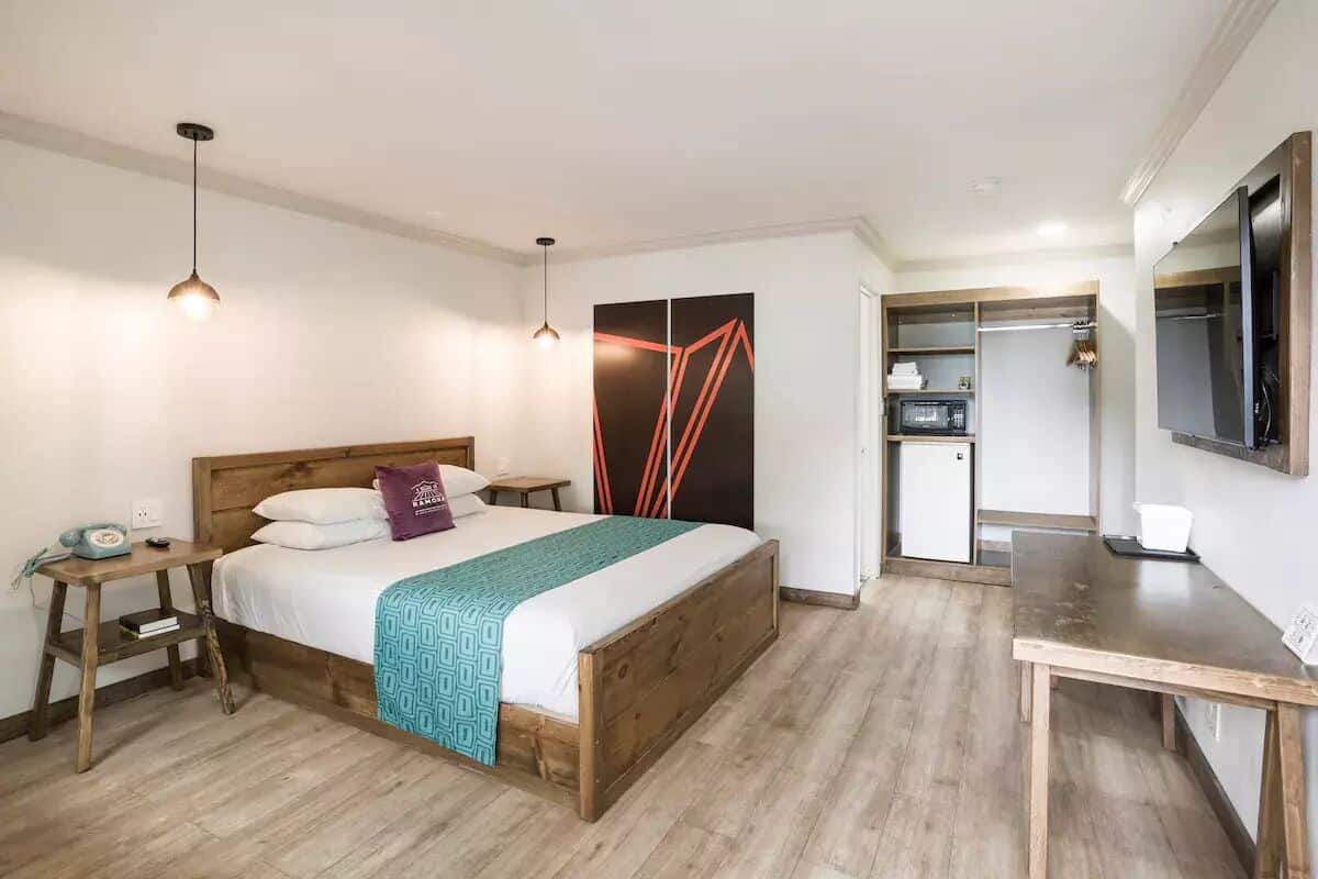 Premium bedding, down duvets, pillow-top beds, individually decorated