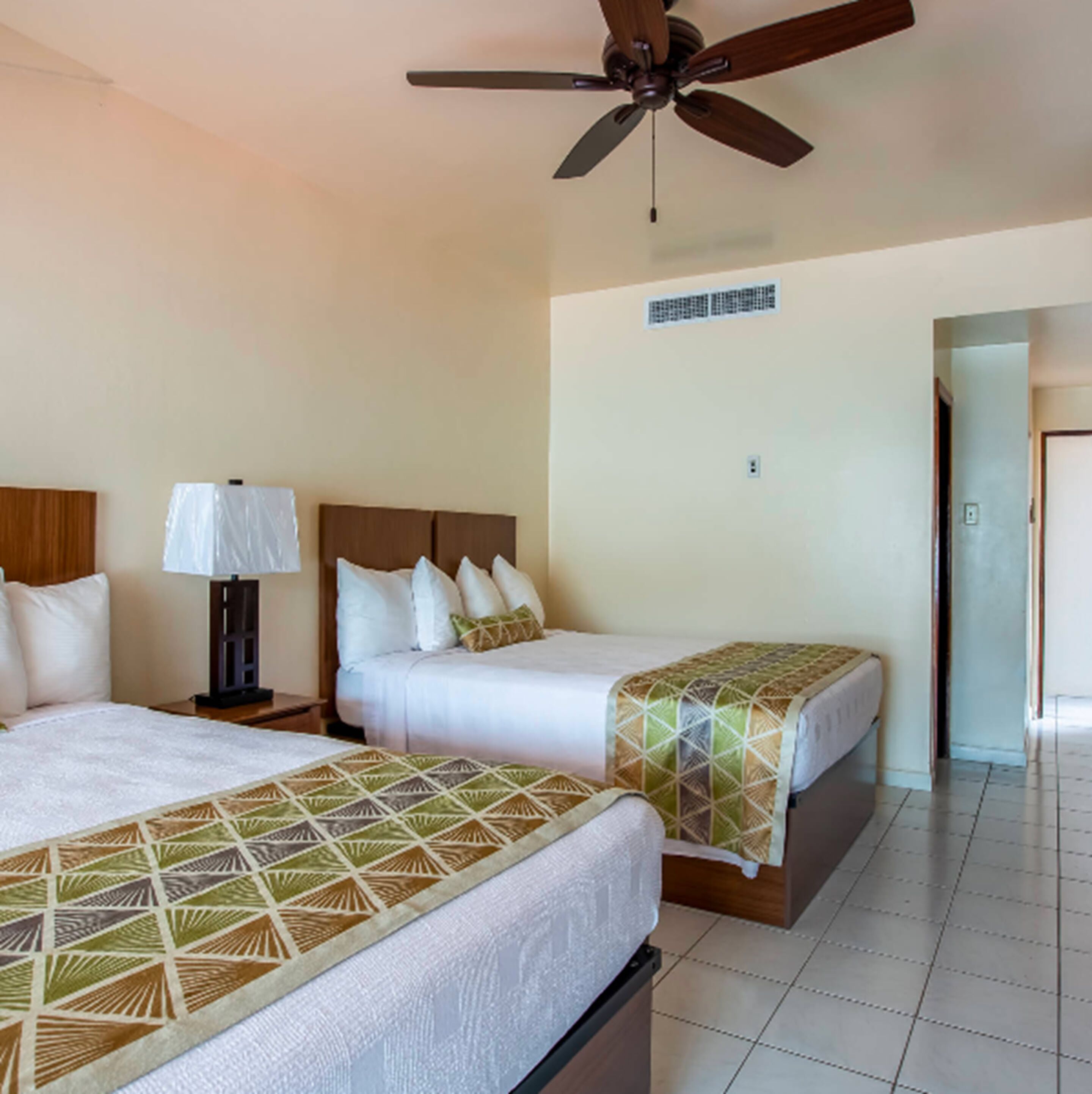 superior room, 2 queen beds, sea facing | 1 bedroom, in-room safe, individually decorated, individually furnished