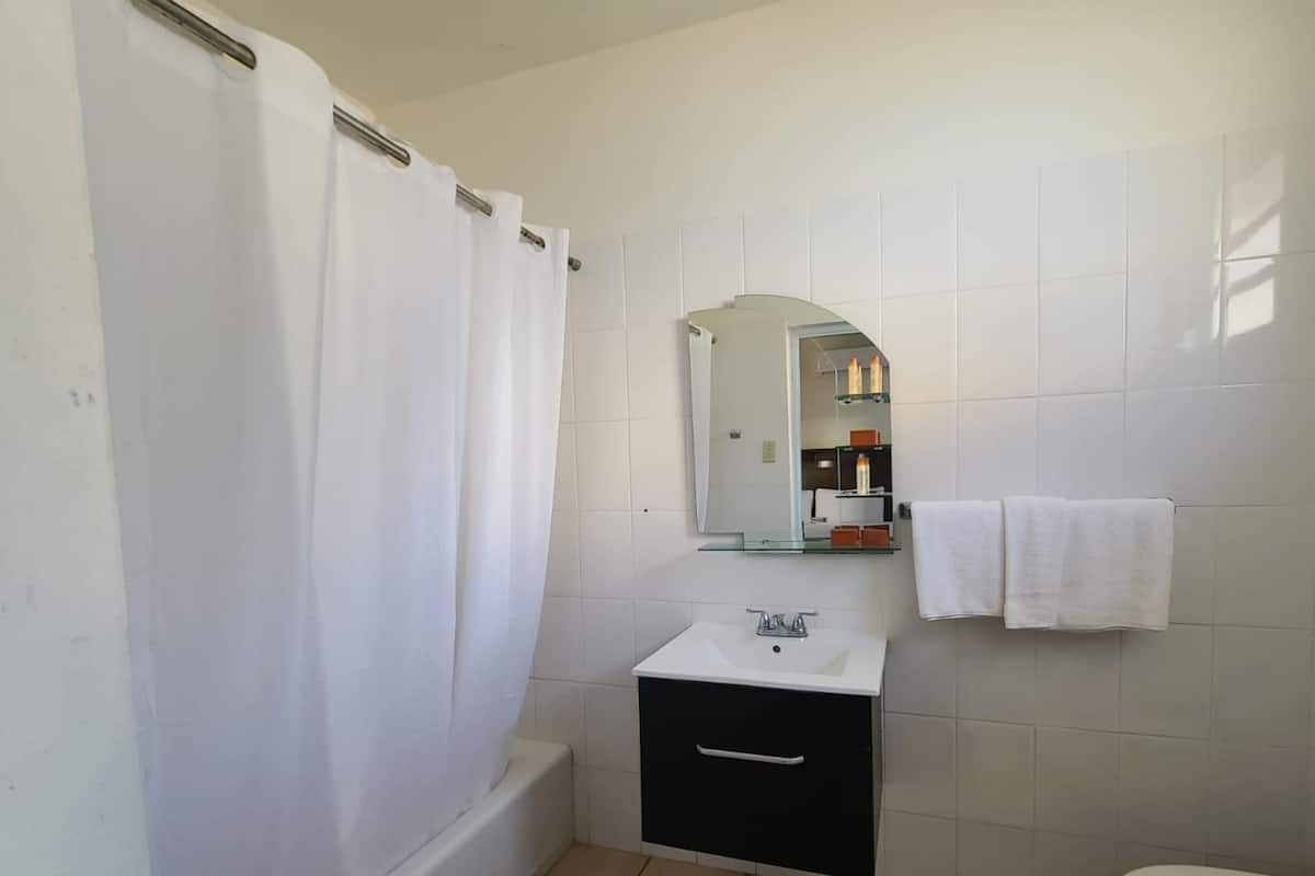 family apartment, balcony, poolside | bathroom | free toiletries, hair dryer