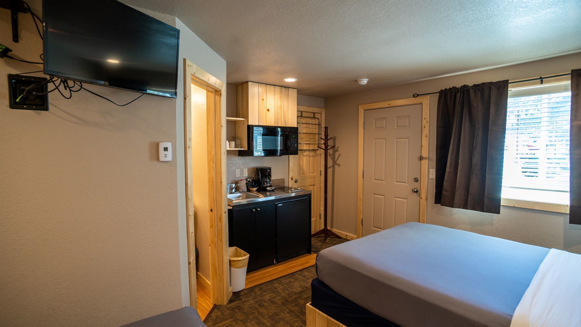 Habitación doble de uso individual | Escritorio, Internet por cable gratuito, ropa de cama