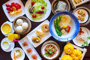 Breakfast buffet - Country Garden Airport Kylin Apartment (Guangzhou)