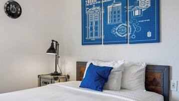 Habitación, 1 cama Queen size | Camas extra gratis, wifi gratis y ropa de cama
