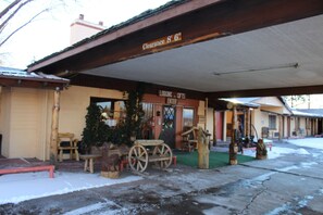 Entrada de l'allotjament