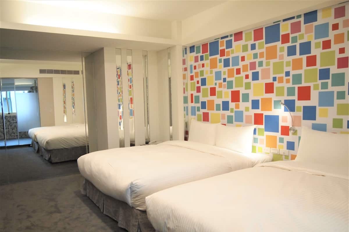 In-room safe, individually decorated, desk, blackout curtains
