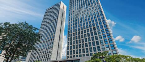 Fachada de la propiedad