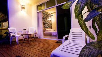 Habitación superior | Terraza o patio