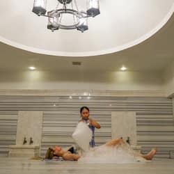 Sauna, bilik wap, mandi tangas / hammam, rawatan badan, rawatan muka