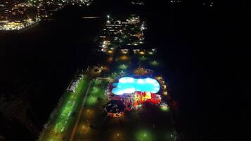 Front of property – evening/night