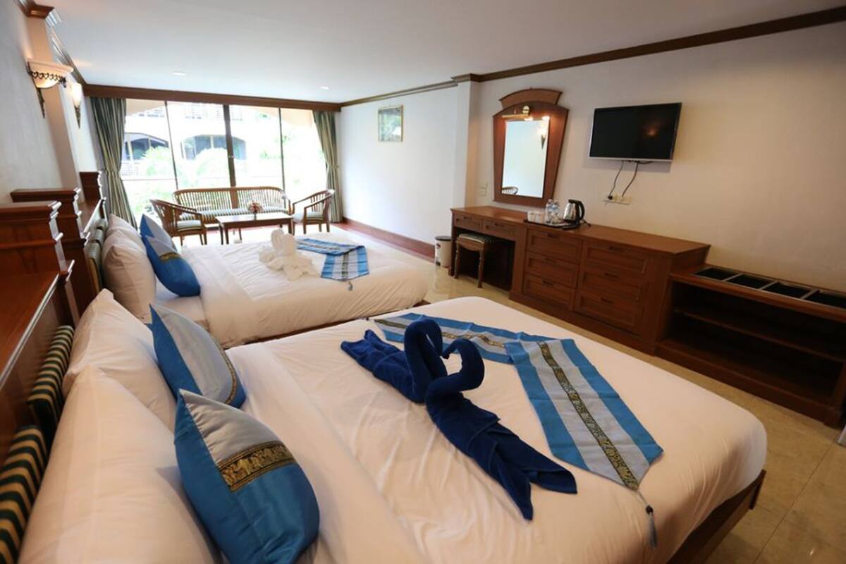 Chambre familiale | Lit d’appoint (supplément), accès au Wi-Fi (inclus)