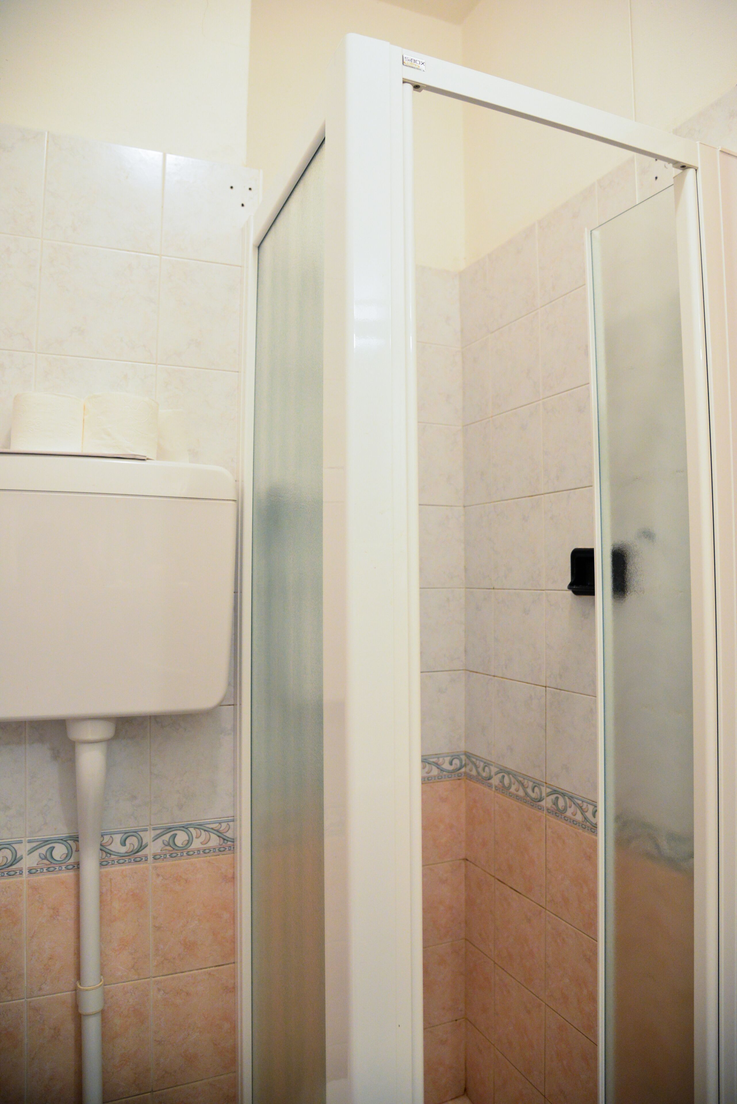 economy double or twin room | bathroom | shower, free toiletries, hair dryer, bidet
