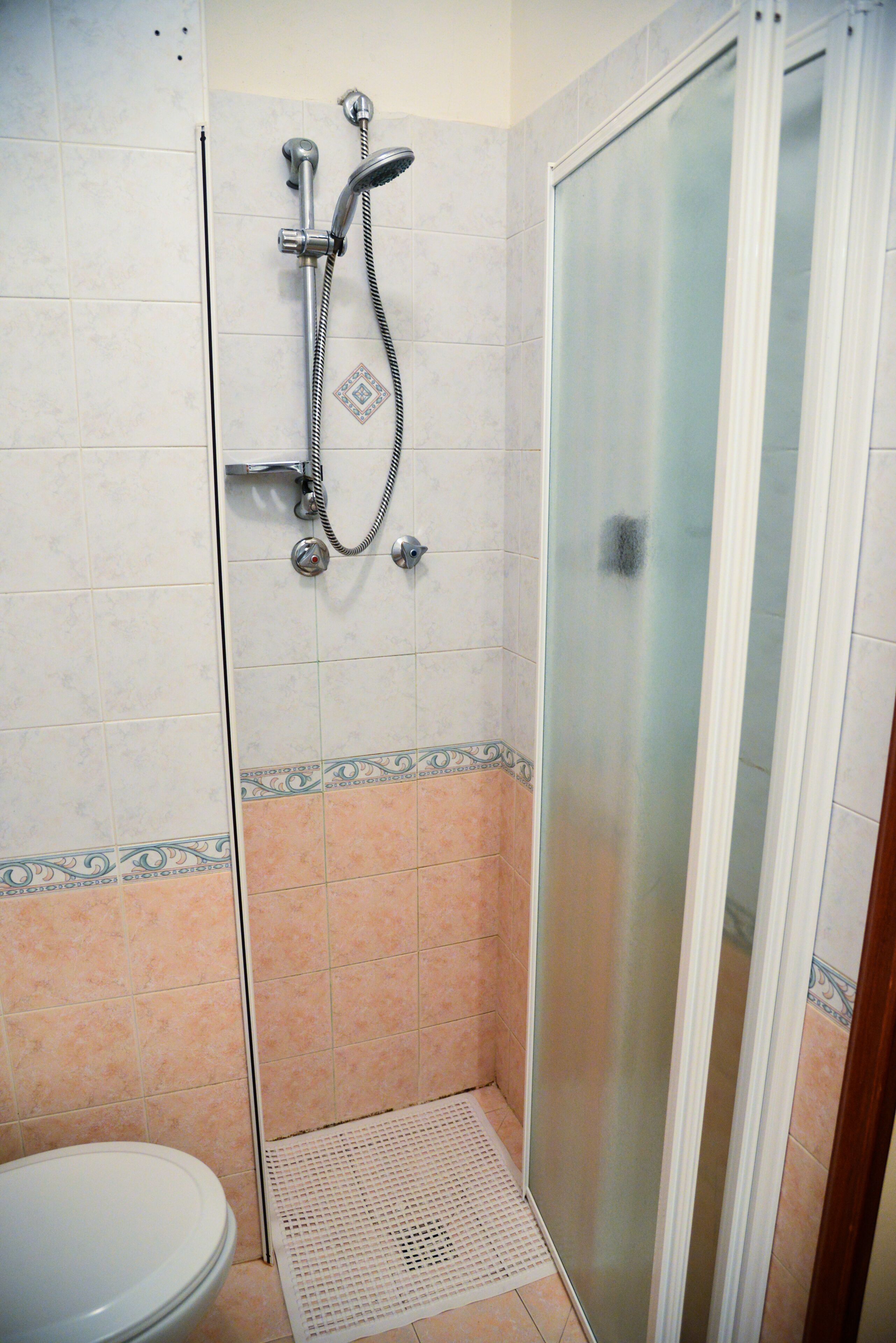 shower, free toiletries, hair dryer, bidet
