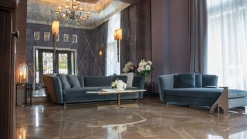 Sitzecke in der Lobby