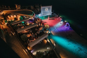 Front of property – evening/night