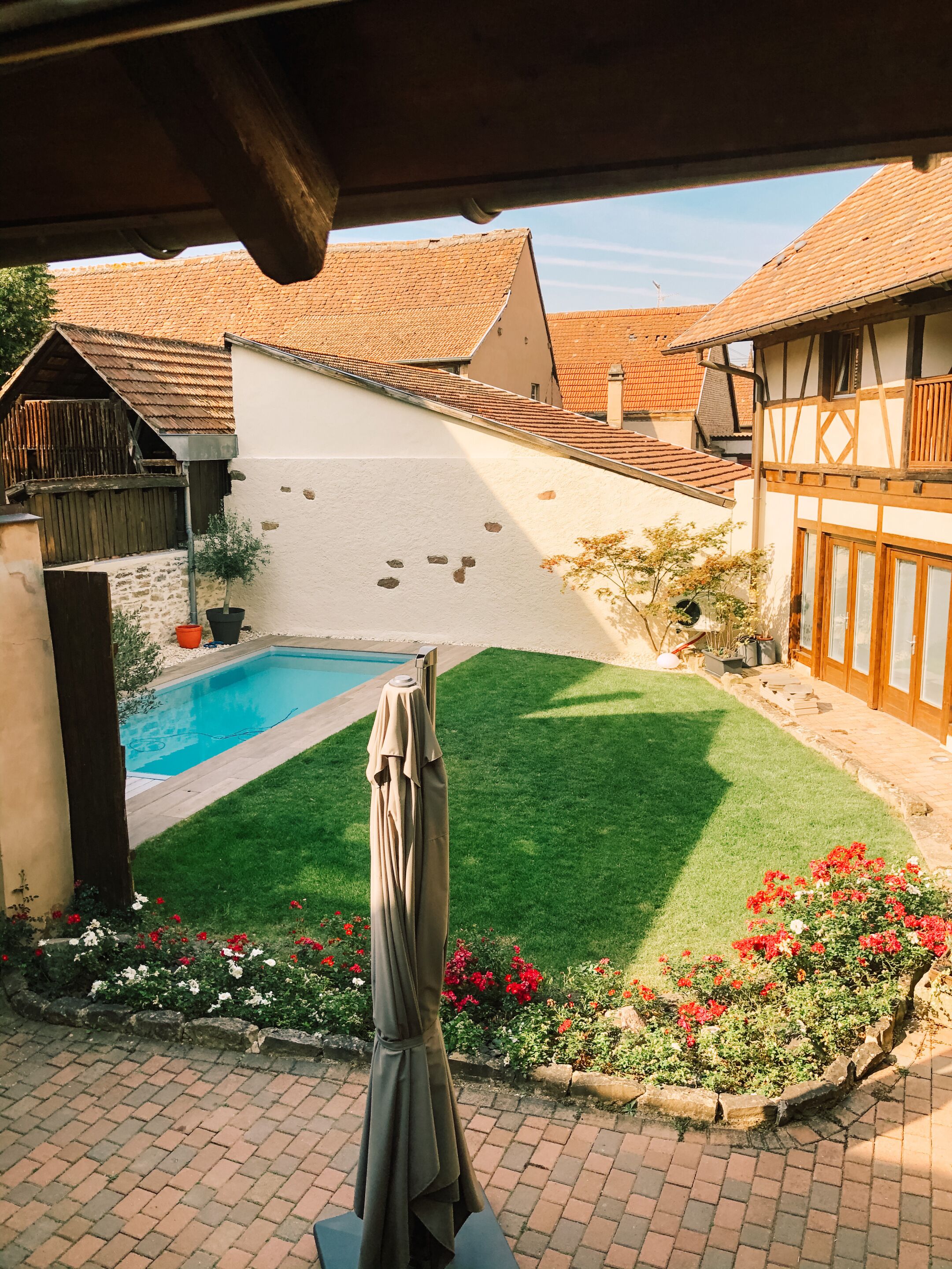 Phòng đôi, phòng tắm riêng, quang cảnh hồ bơi (ZEN) | Hồ bơi ngoài trời