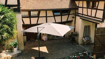 Double Room, Private Bathroom, Pool View (COCON) | Garden