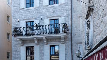 Fassade der Unterkunft