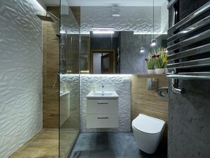 Comfort Studio, 1 Queen Bed with Sofa bed, Balcony | Bathroom - 4UApart - Apartment studio Mohito (Swinoujscie)