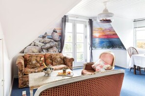 Suite | Living room - Havgaarden Badehotel (Vejby)