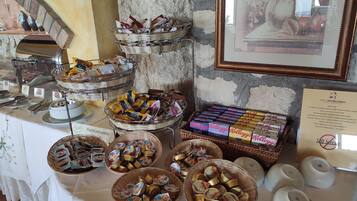 Petit déjeuner buffet compris tous les jours