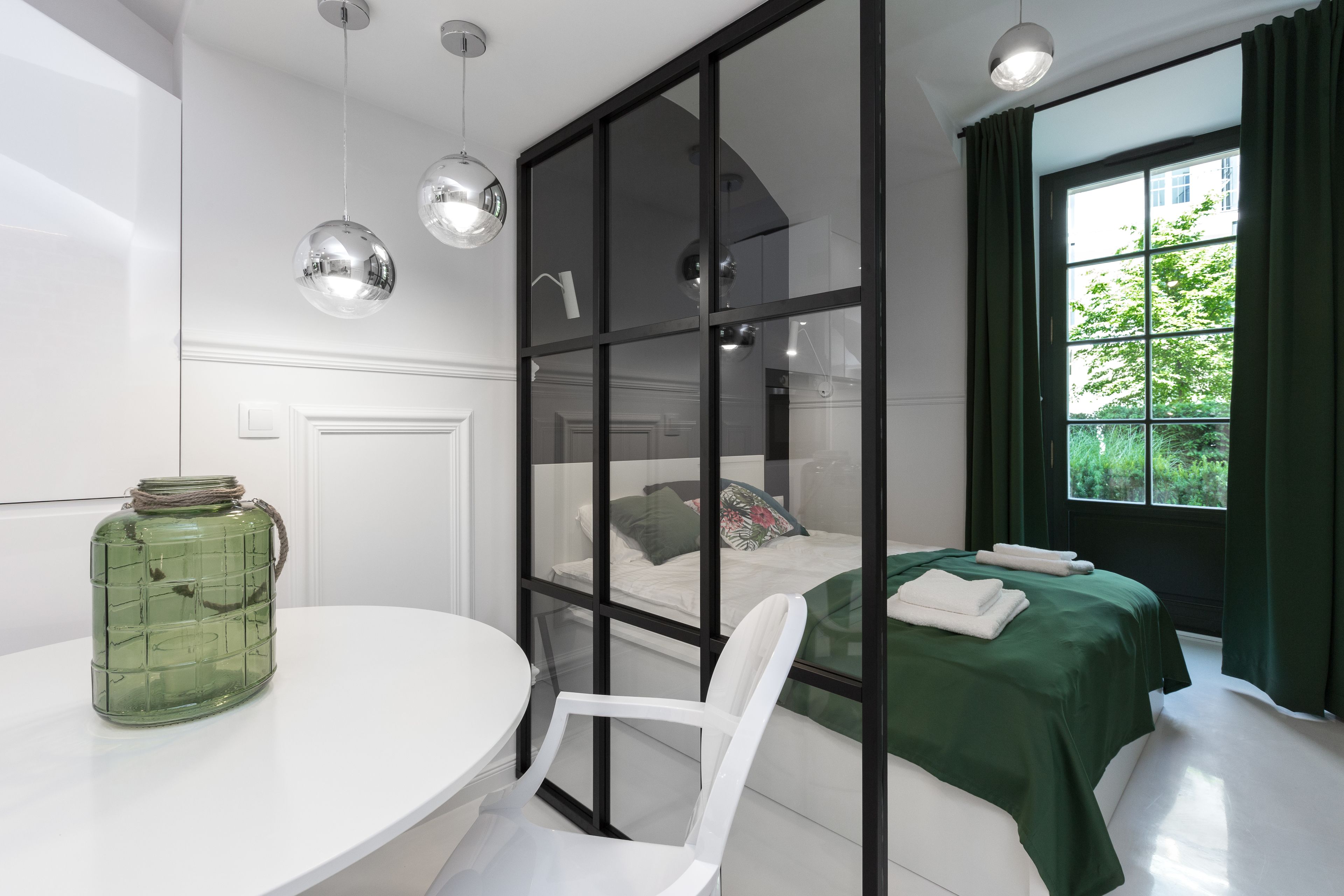 superior apartment, 1 bedroom, terrace, garden view | premium bedding, individually decorated, soundproofing