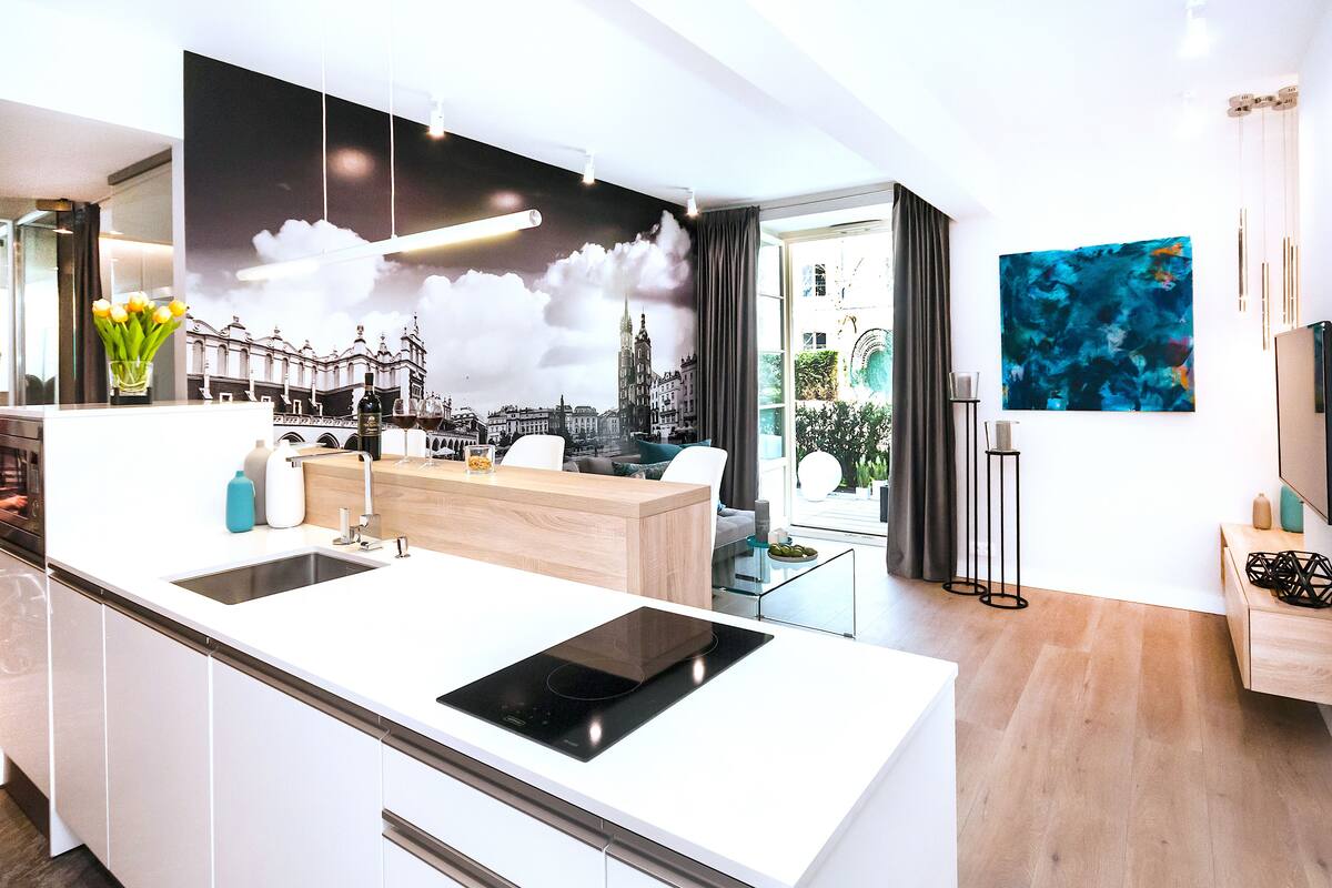 exclusive apartment, 1 bedroom, sauna, garden view | premium bedding, individually decorated, soundproofing