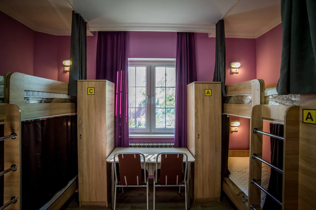 One Bed in 6-Bed Female Dormitory Room (Lilac Room)