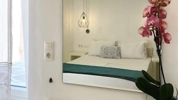 Deluxe-rum - icke-rökare - utsikt mot staden | Egyptiska bomullslakan och sÀngtillbehör av högsta kvalitet