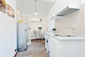 Appartamento, 2 camere da letto | Angolo cottura privato | Frigorifero con congelatore, microonde, forno, piano cottura